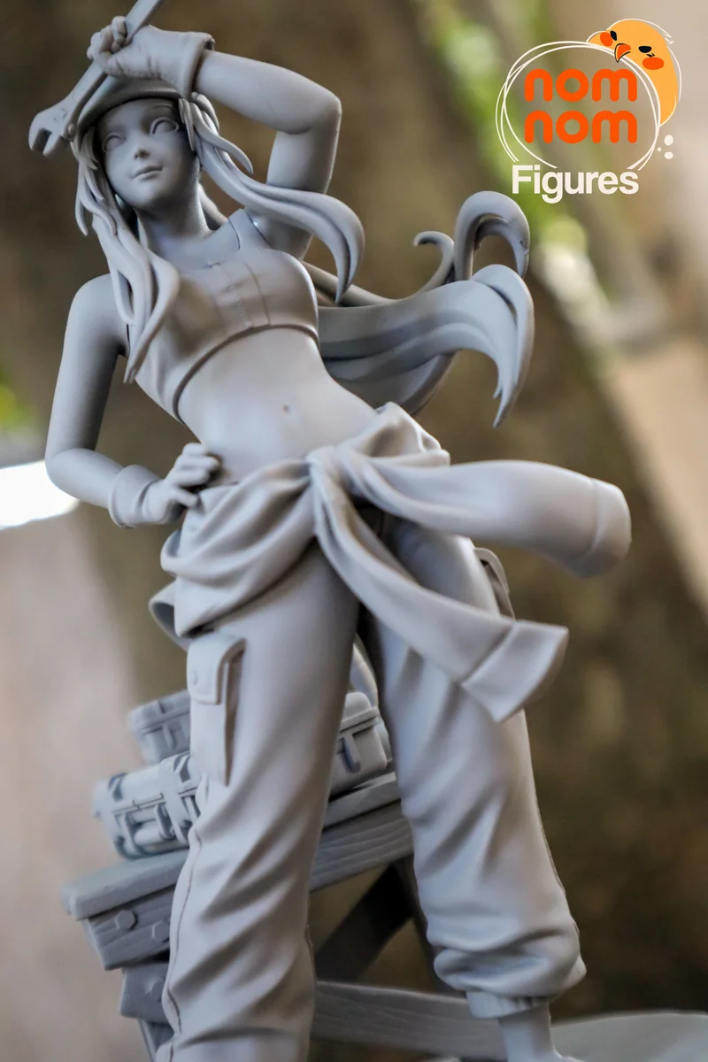 Winry Rockbell | Fan Art | 3D Printed Resin Model Garage Kit | *Un-Painted* | Nomnom 11