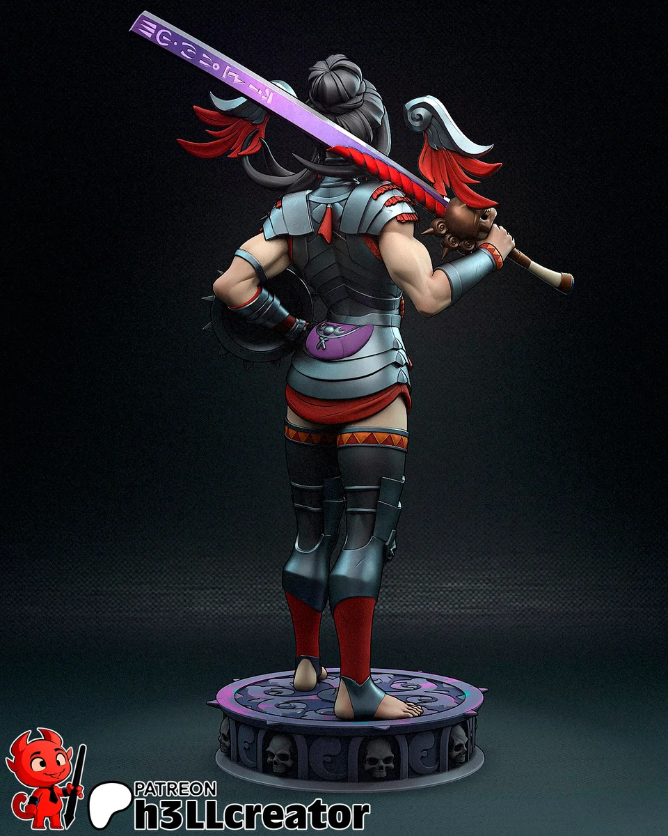 Nemesis | Fan Art | 3D Printed Resin Model Garage Kit | *Un-Painted* | H3LL Creator 4