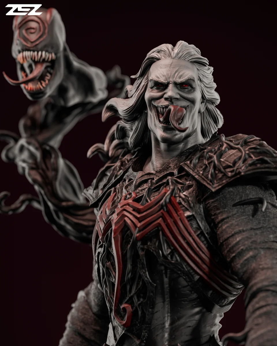 Knull | Fan Art | 3D Printed Resin Model Garage Kit | *Un-Painted* | ZEZ Studio 12