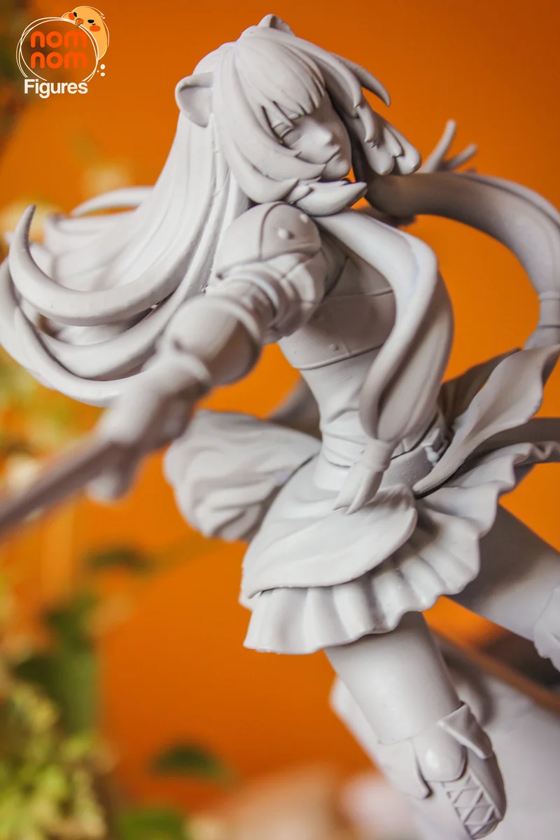Raphtalia | Fan Art | 3D Printed Resin Model Garage Kit | *Un-Painted* | Nomnom 3