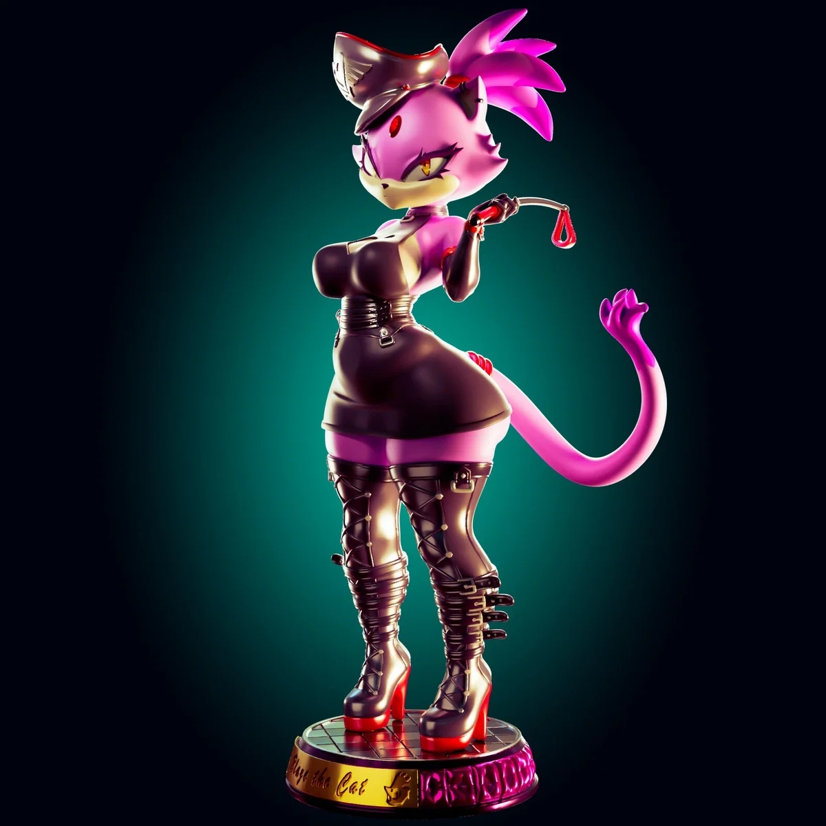Blaze | Fan Art | 3D Printed Resin Model Garage Kit | *Un-Painted* | Officer Rhu 6