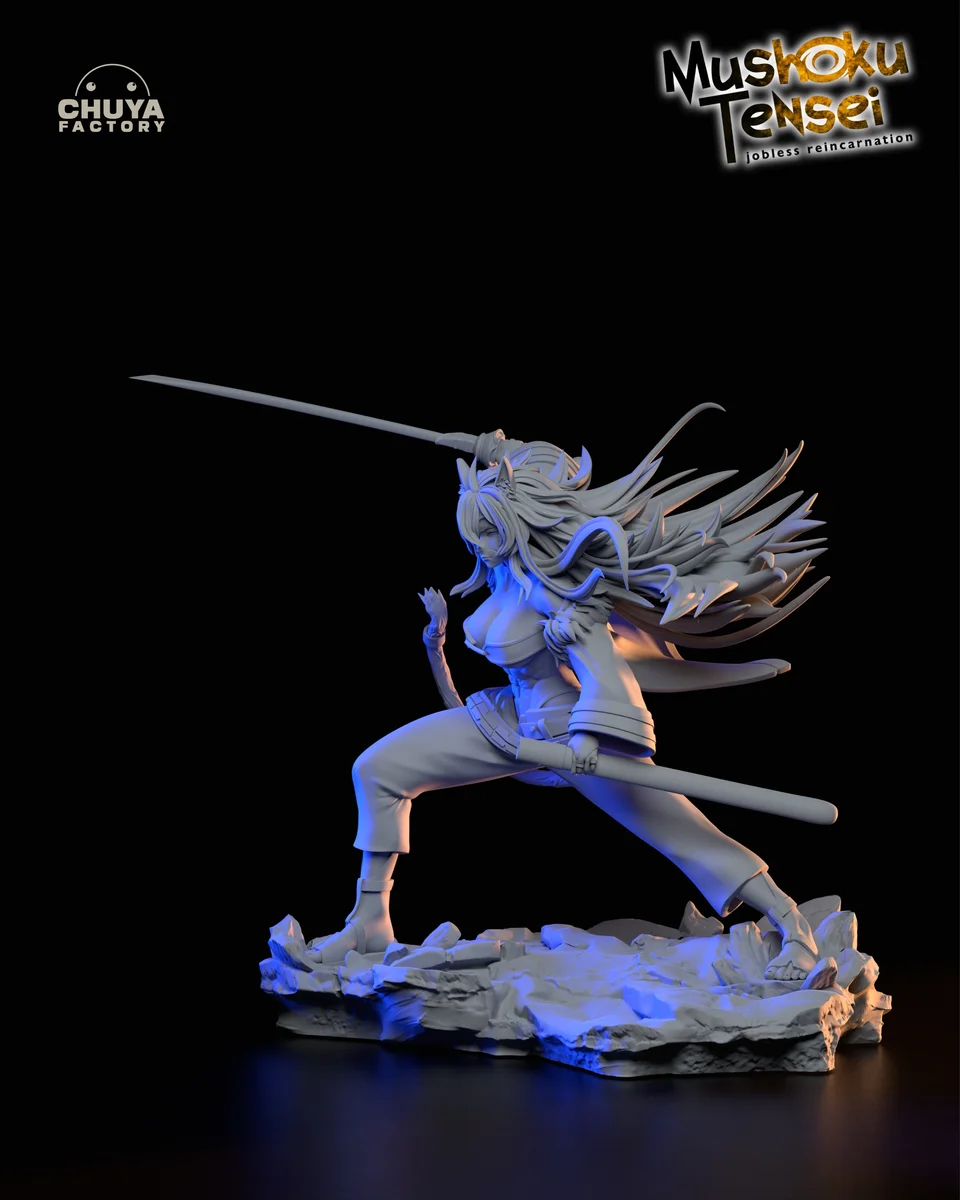 Ghislaine Dedoldia | Fan Art | 3D Printed Resin Model Garage Kit | *Un-Painted* | Chuya Factory 9