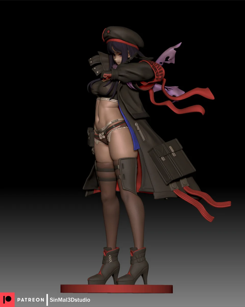 Eunhwa: Tactical Upgrade | Fan Art | 3D Printed Resin Model Garage Kit | *Un-Painted* | Sin3Dstudio 5