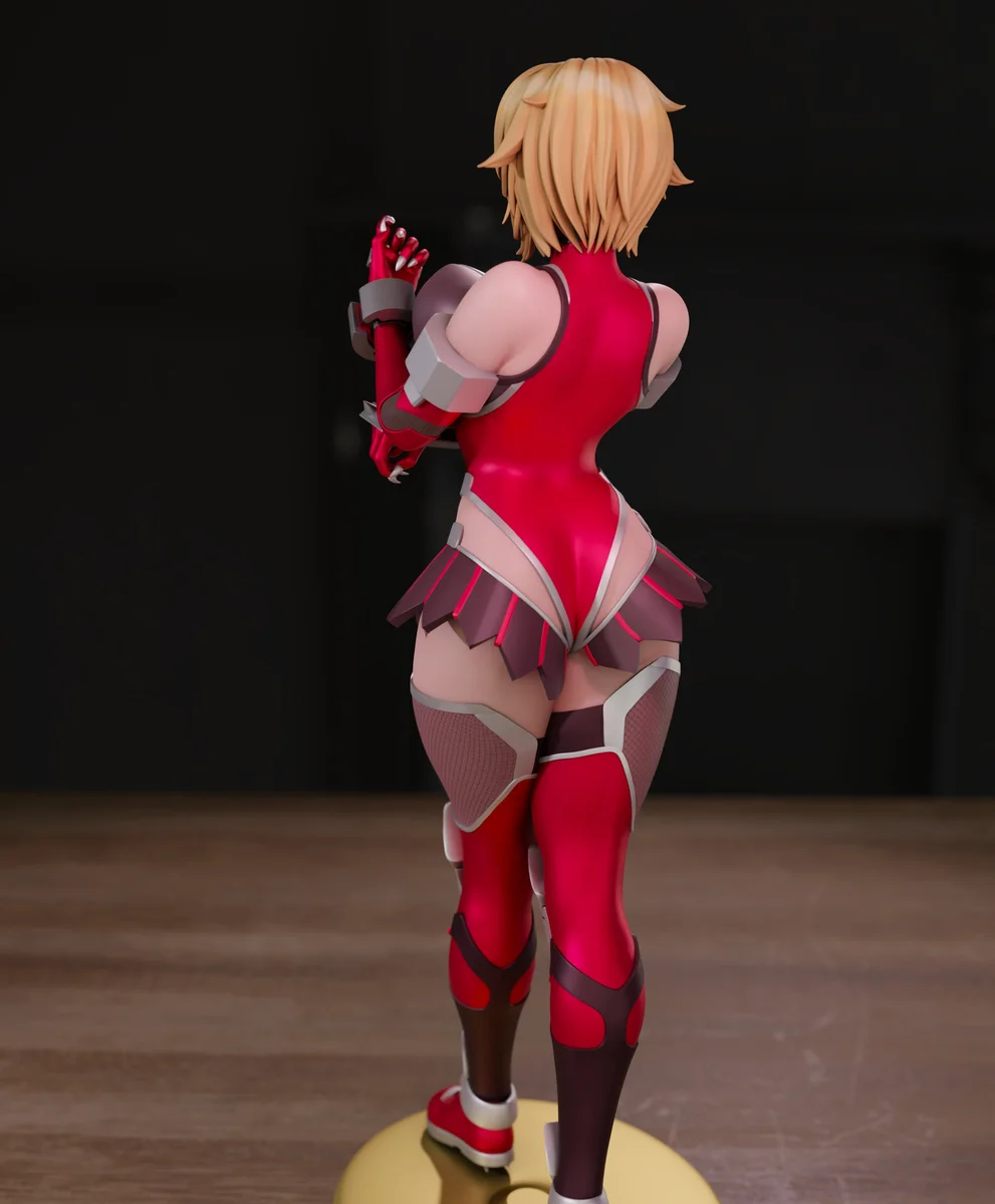 Mari | Fan Art | 3D Printed Resin Model Garage Kit | *Un-Painted* | Momoji 3