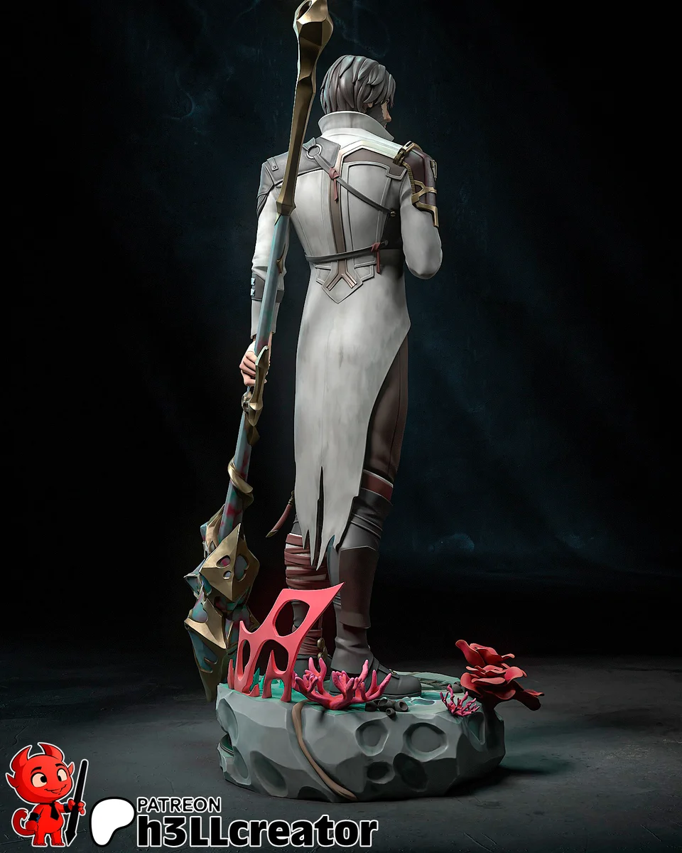 Jayce Talis | Fan Art | 3D Printed Resin Model Garage Kit | *Un-Painted* | H3LL Creator 10