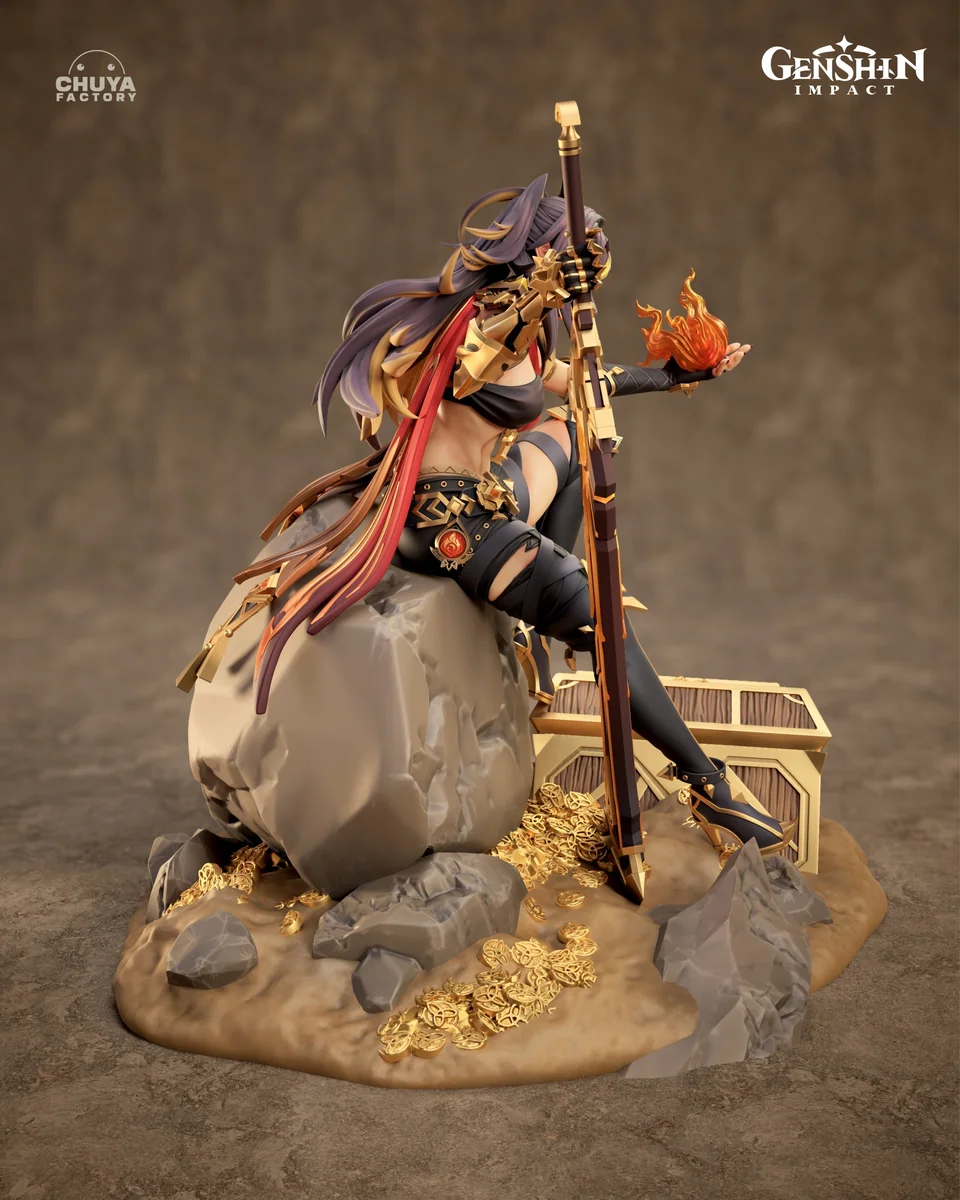 Dehya | Fan Art | 3D Printed Resin Model Garage Kit | *Un-Painted* | Chuya Factory 4