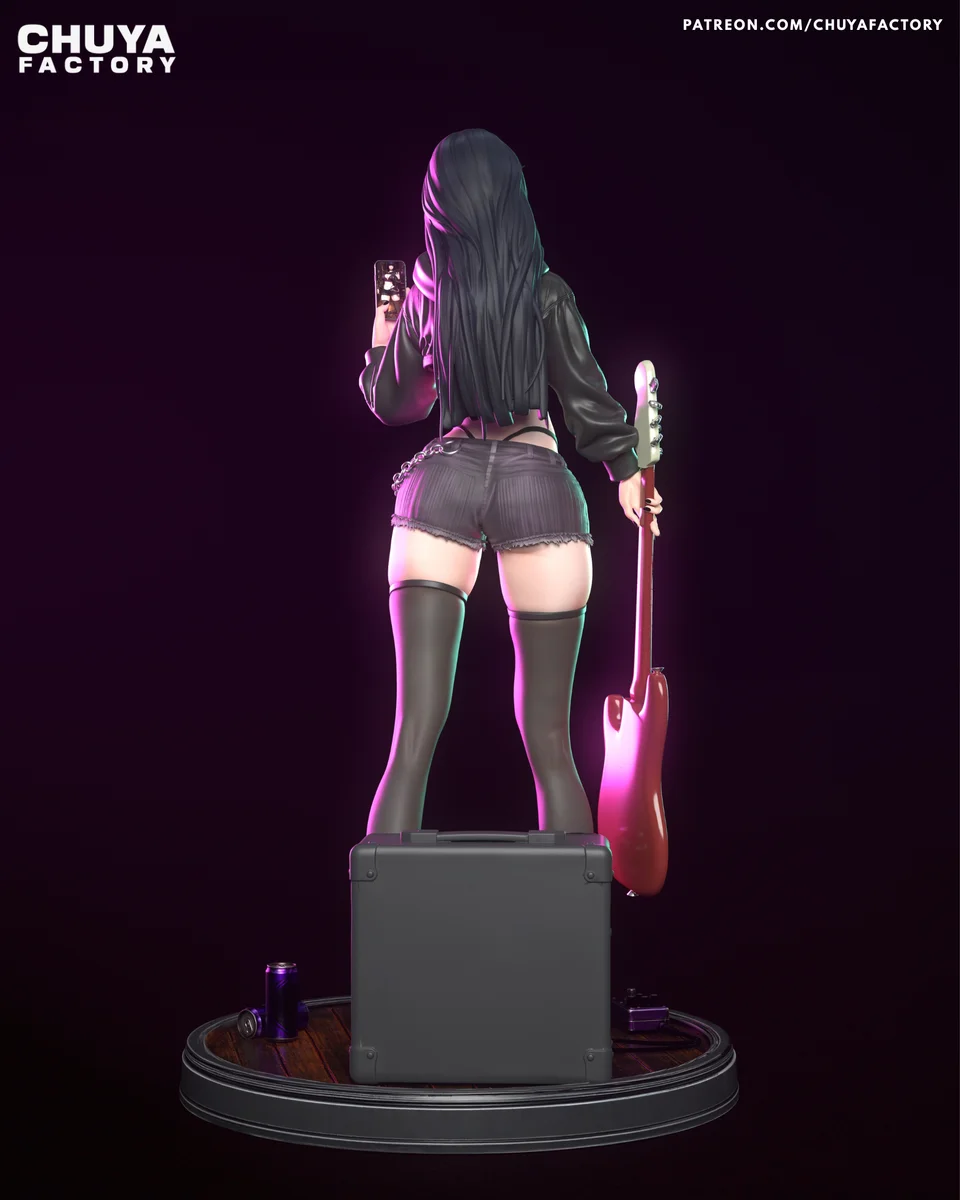 Hinata Hyuga | Fan Art | 3D Printed Resin Model Garage Kit | *Un-Painted* | Chuya Factory 3