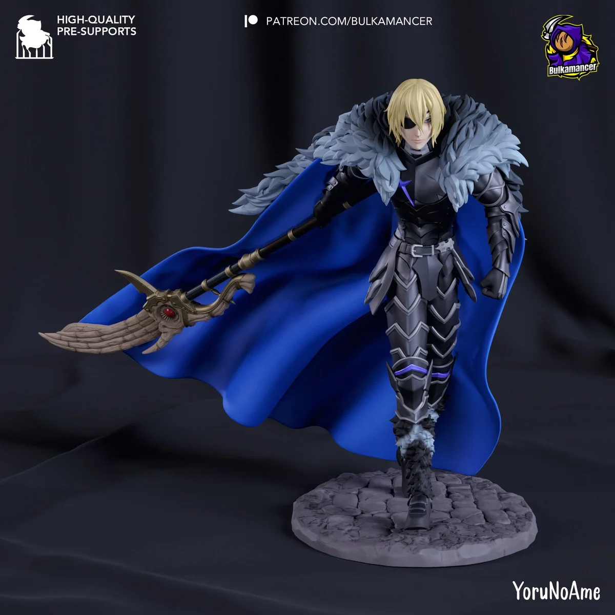 Dimitri | Fan Art | 3D Printed Resin Model Garage Kit | *Un-Painted* | Bulkamancer 4