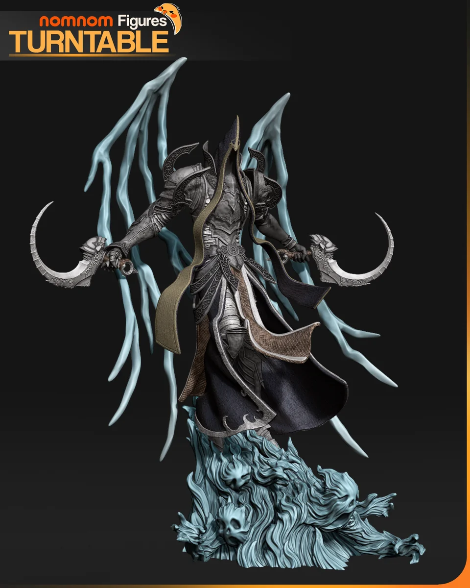 Malthael | Fan Art | 3D Printed Resin Model Garage Kit | *Un-Painted* | Nomnom 13