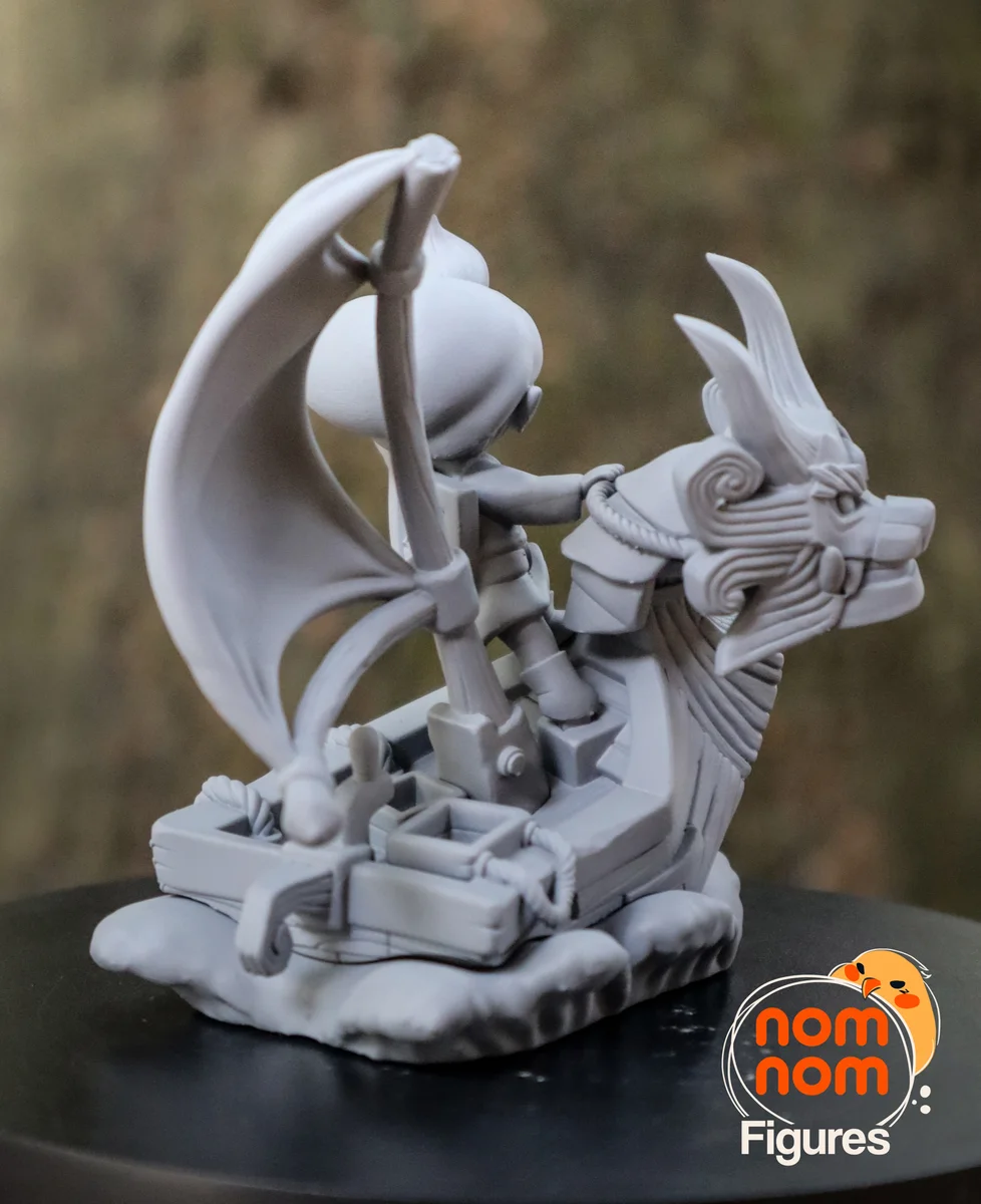 Chibi Wind Waker Link | Fan Art | 3D Printed Resin Model Garage Kit | *Un-Painted* | Nomnom 8