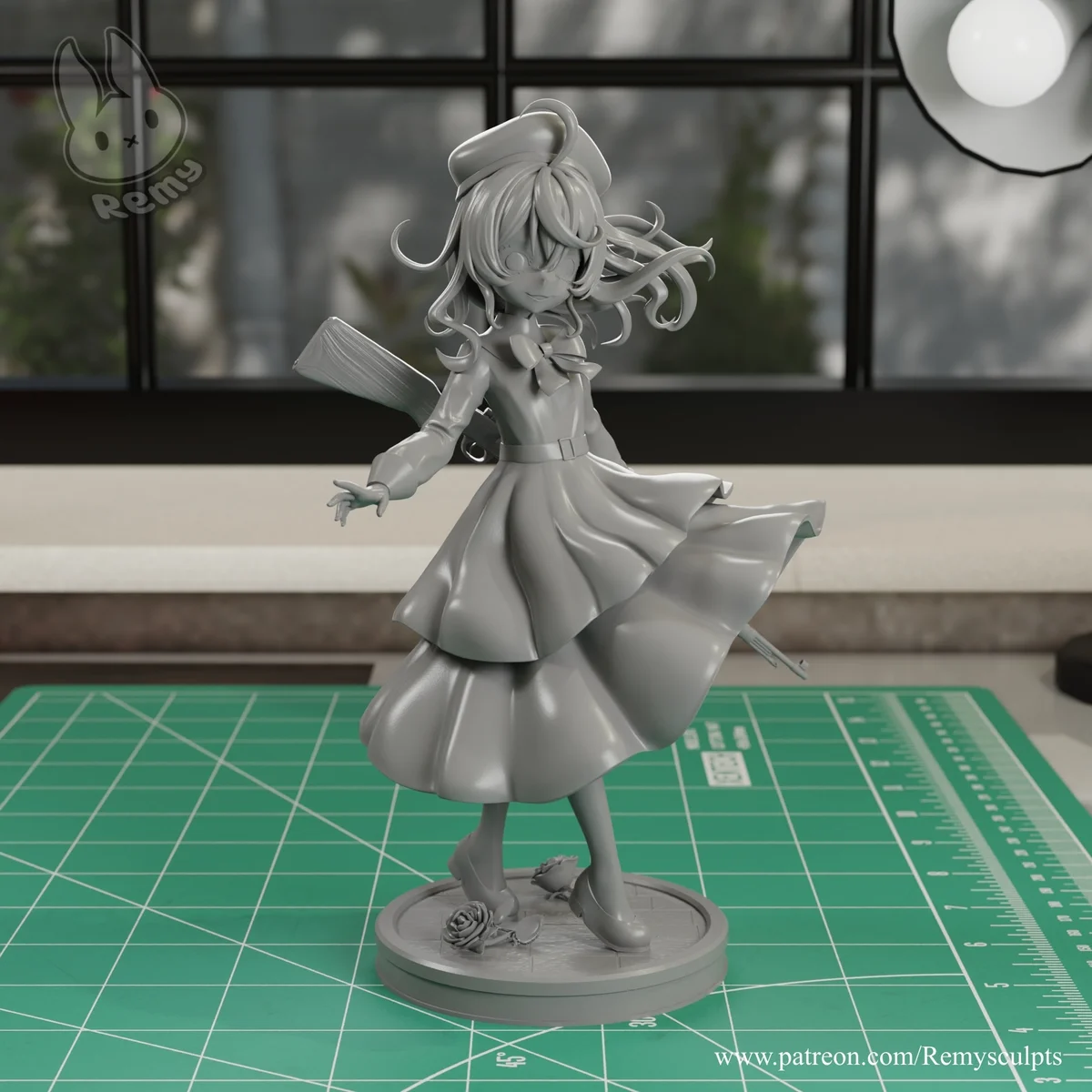 Tanya von Degurechaff | Fan Art | 3D Printed Resin Model Garage Kit | *Un-Painted* | Remy Sculpts 5