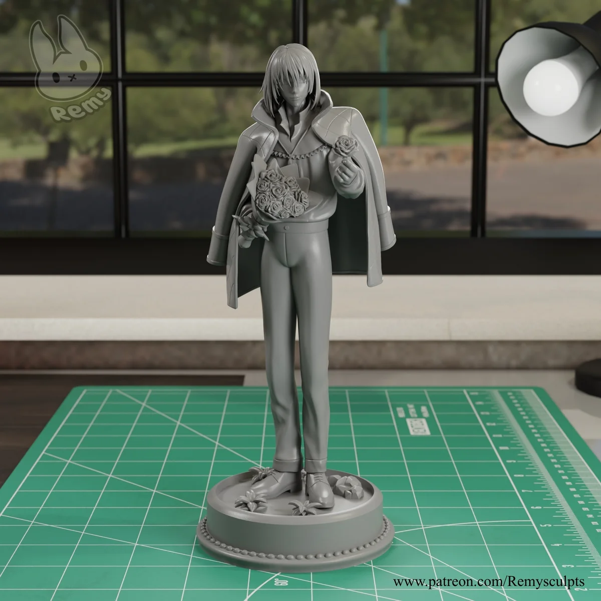 Howl Jenkins Pendragon | Fan Art | 3D Printed Resin Model Garage Kit | *Un-Painted* | Remy Sculpts 5