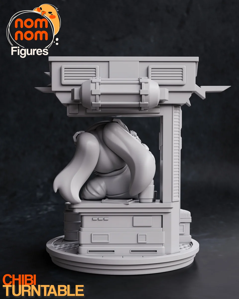 Chibi Rebecca | Fan Art | 3D Printed Resin Model Garage Kit | *Un-Painted* | Nomnom 5