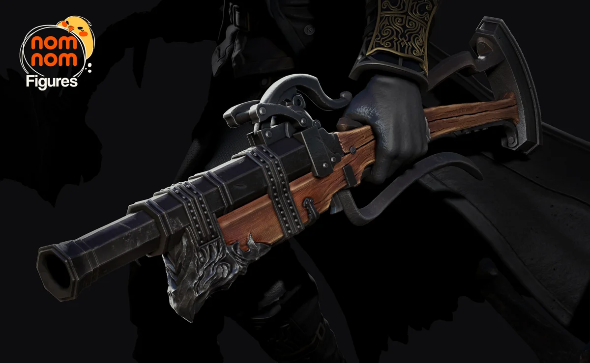 Hunter | Fan Art | 3D Printed Resin Model Garage Kit | *Un-Painted* | Nomnom 3