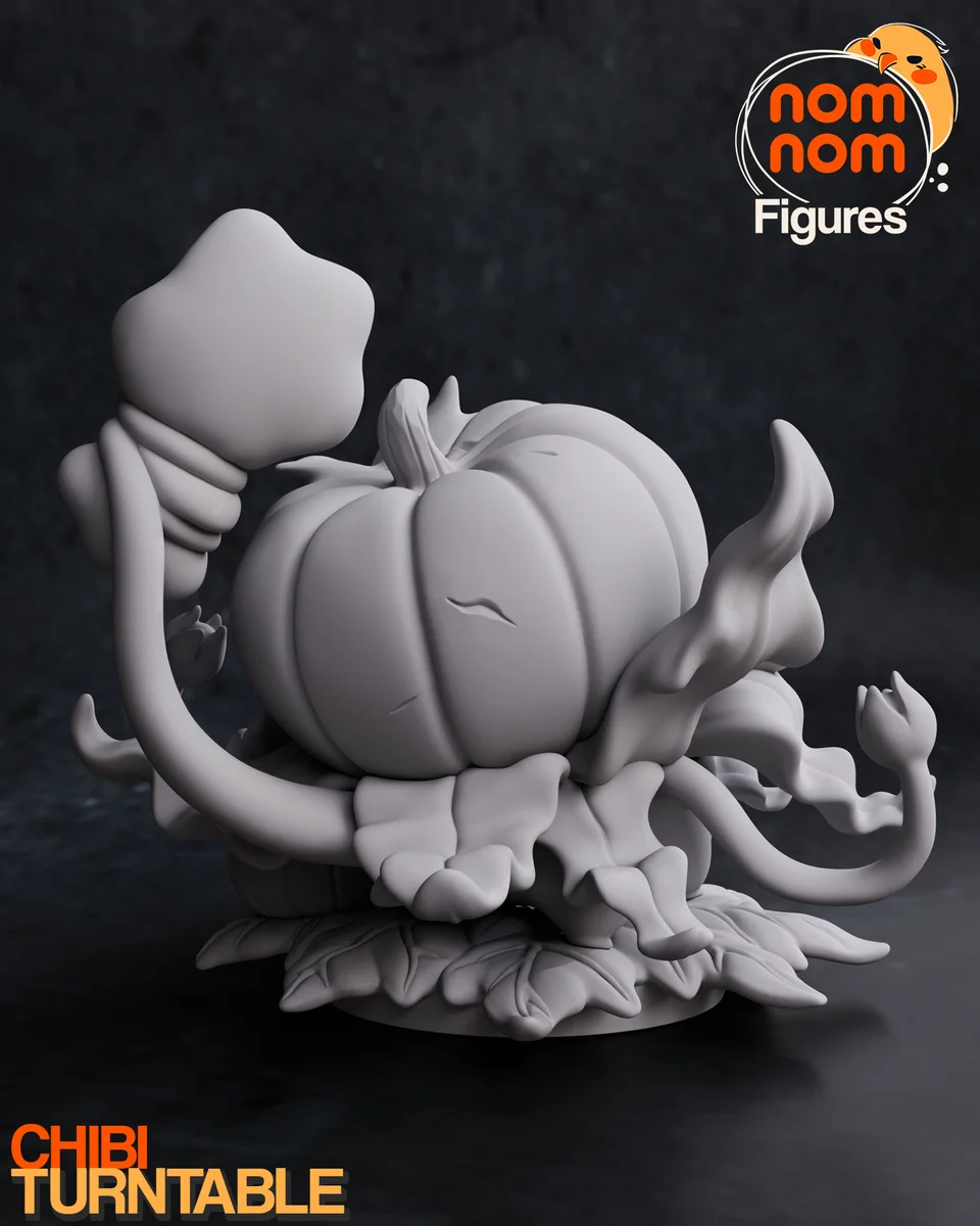 Chibi Bulbasaur | Fan Art | 3D Printed Resin Model Garage Kit | *Un-Painted* | Nomnom 5