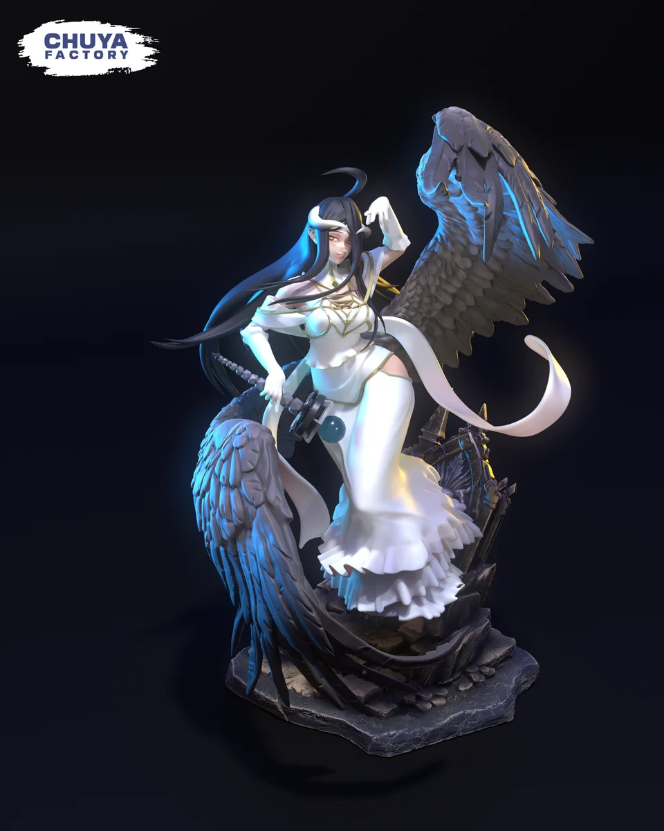 Albedo | Fan Art | 3D Printed Resin Model Garage Kit | *Un-Painted* | Chuya Factory 4