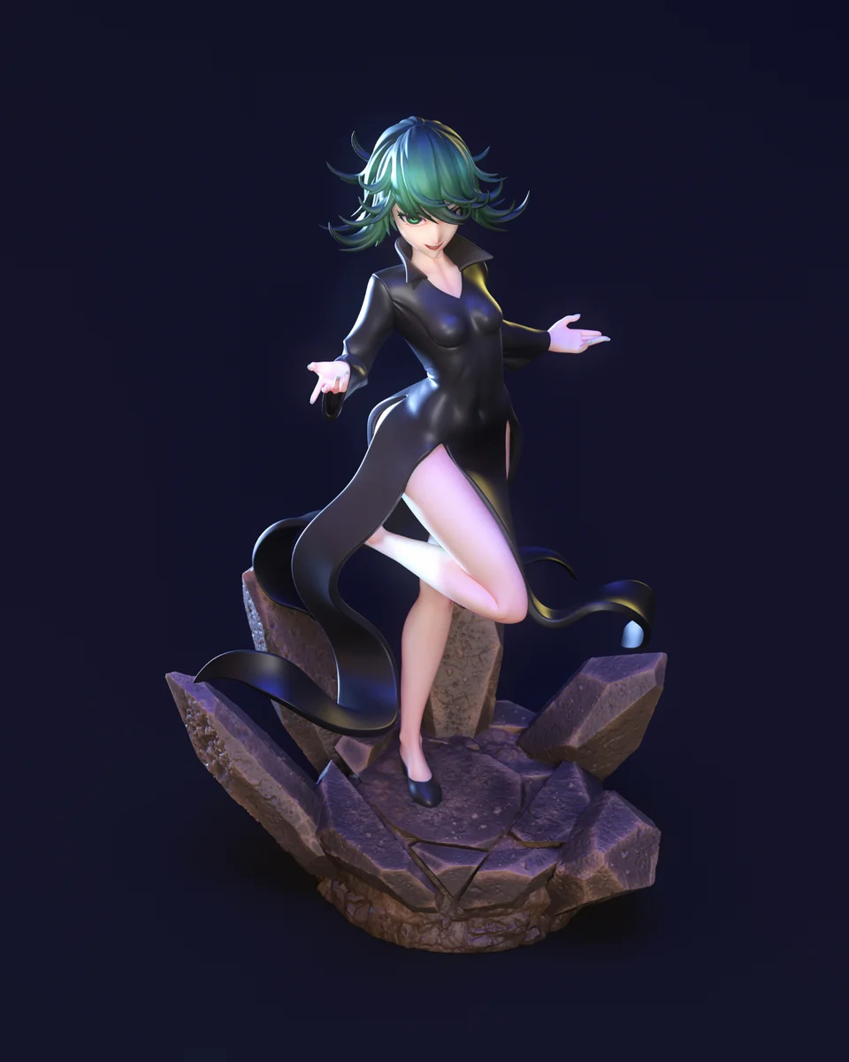 Tatsumaki | Fan Art | 3D Printed Resin Model Garage Kit | *Un-Painted* | Chuya Factory 5
