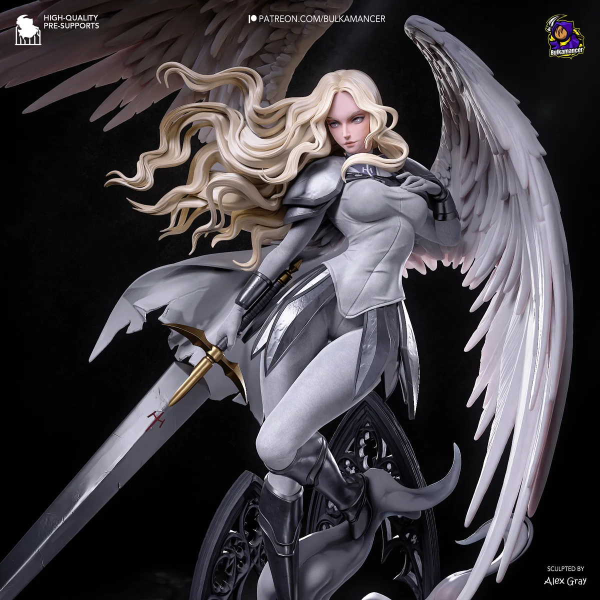 Teresa | Fan Art | 3D Printed Resin Model Garage Kit | *Un-Painted* | Bulkamancer 6