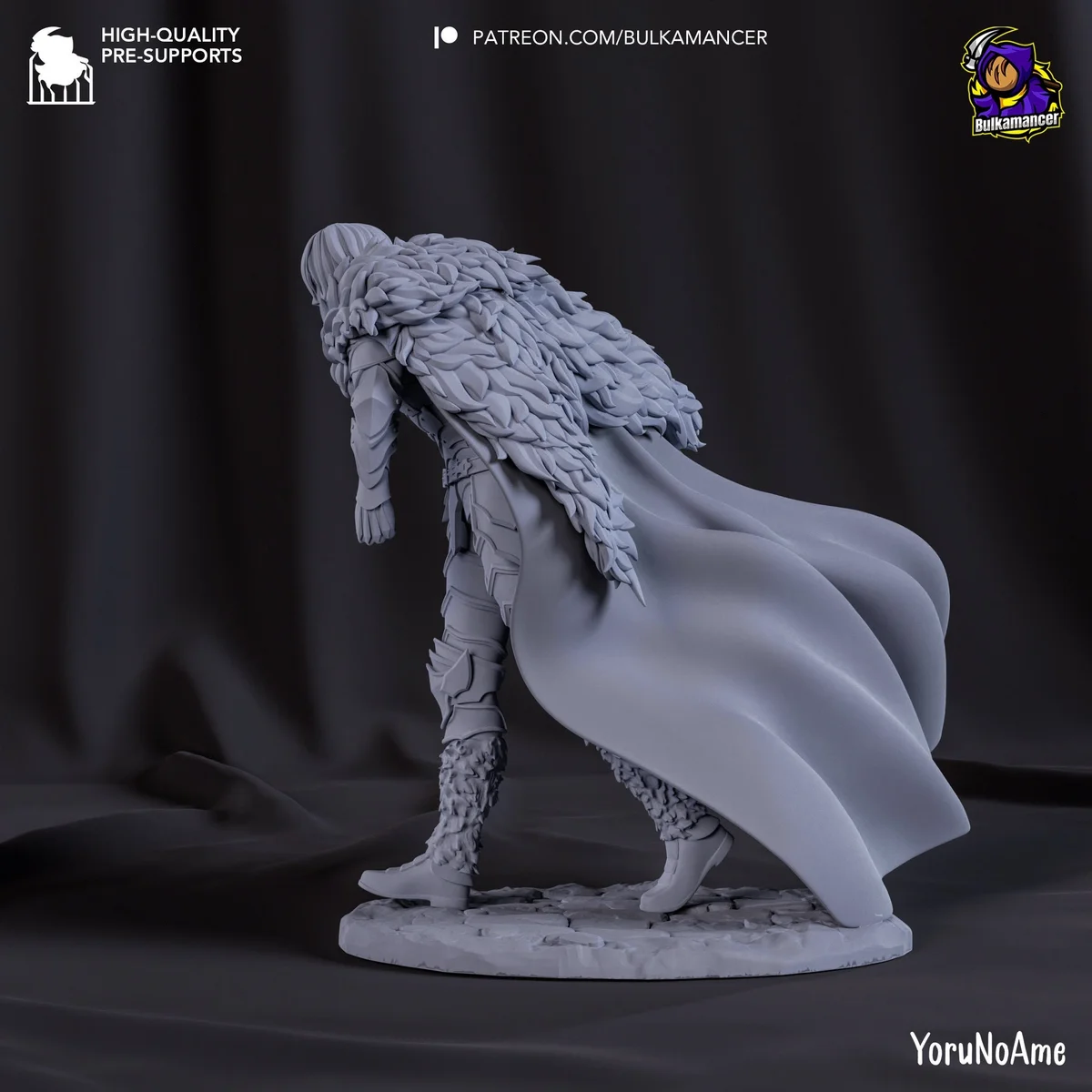 Dimitri | Fan Art | 3D Printed Resin Model Garage Kit | *Un-Painted* | Bulkamancer 10