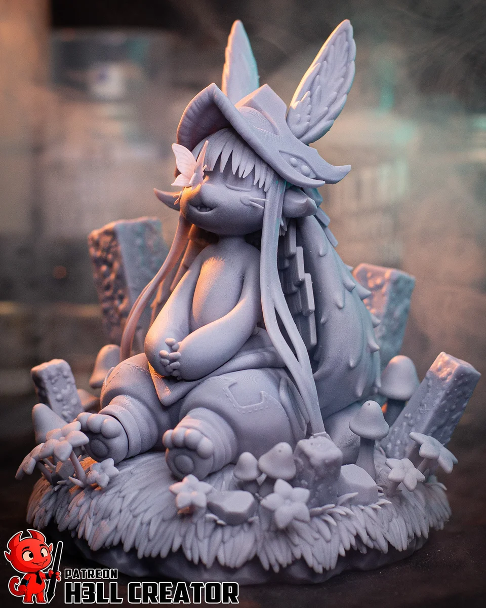 Nanachi | Fan Art | 3D Printed Resin Model Garage Kit | *Un-Painted* | H3LL Creator 10