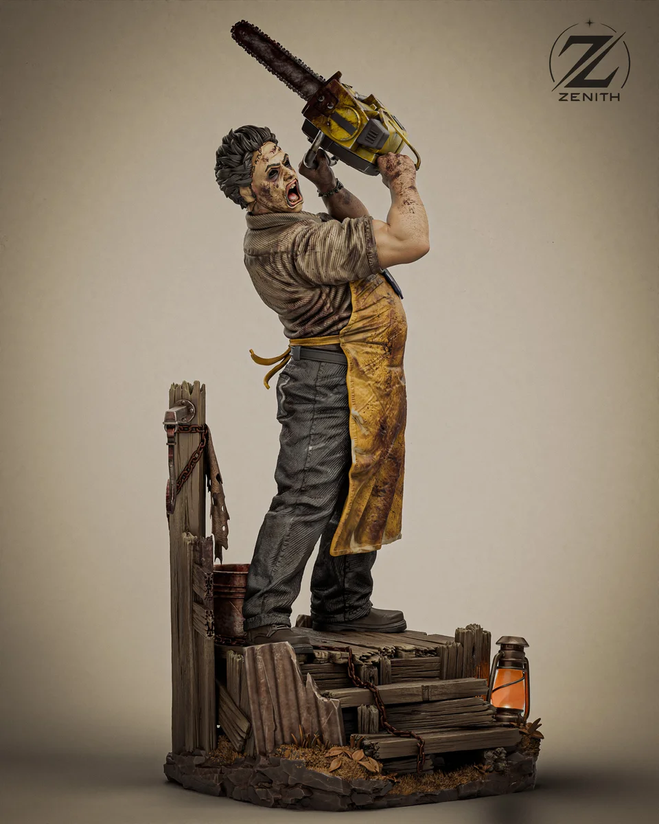 Leatherface | Fan Art | 3D Printed Resin Model Garage Kit | *Un-Painted* | Zenith Studios 4