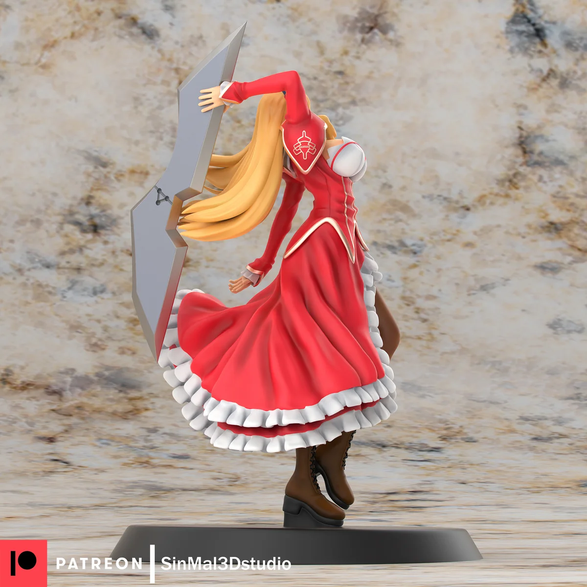 Satellizer El Bridget | Fan Art | 3D Printed Resin Model Garage Kit | *Un-Painted* | Sin3Dstudio 5