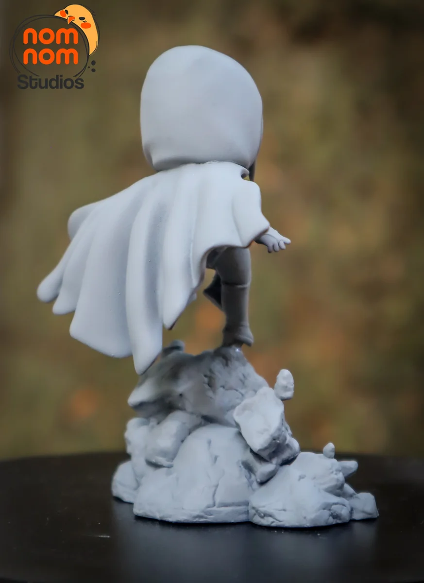 Chibi Raven | Fan Art | 3D Printed Resin Model Garage Kit | *Un-Painted* | Nomnom 7