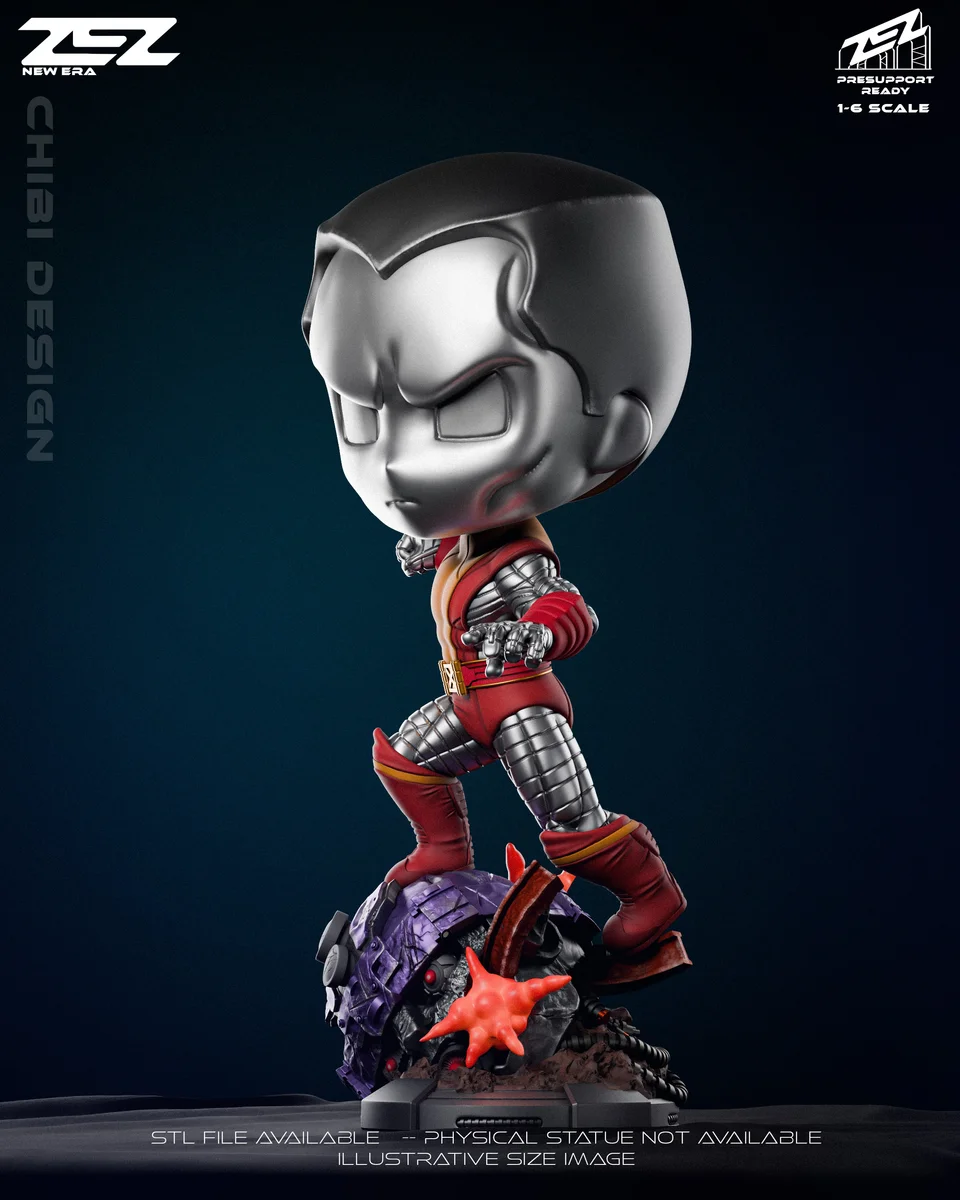 Chibi Colossus | Fan Art | 3D Printed Resin Model Garage Kit | *Un-Painted* | ZEZ Studio 4
