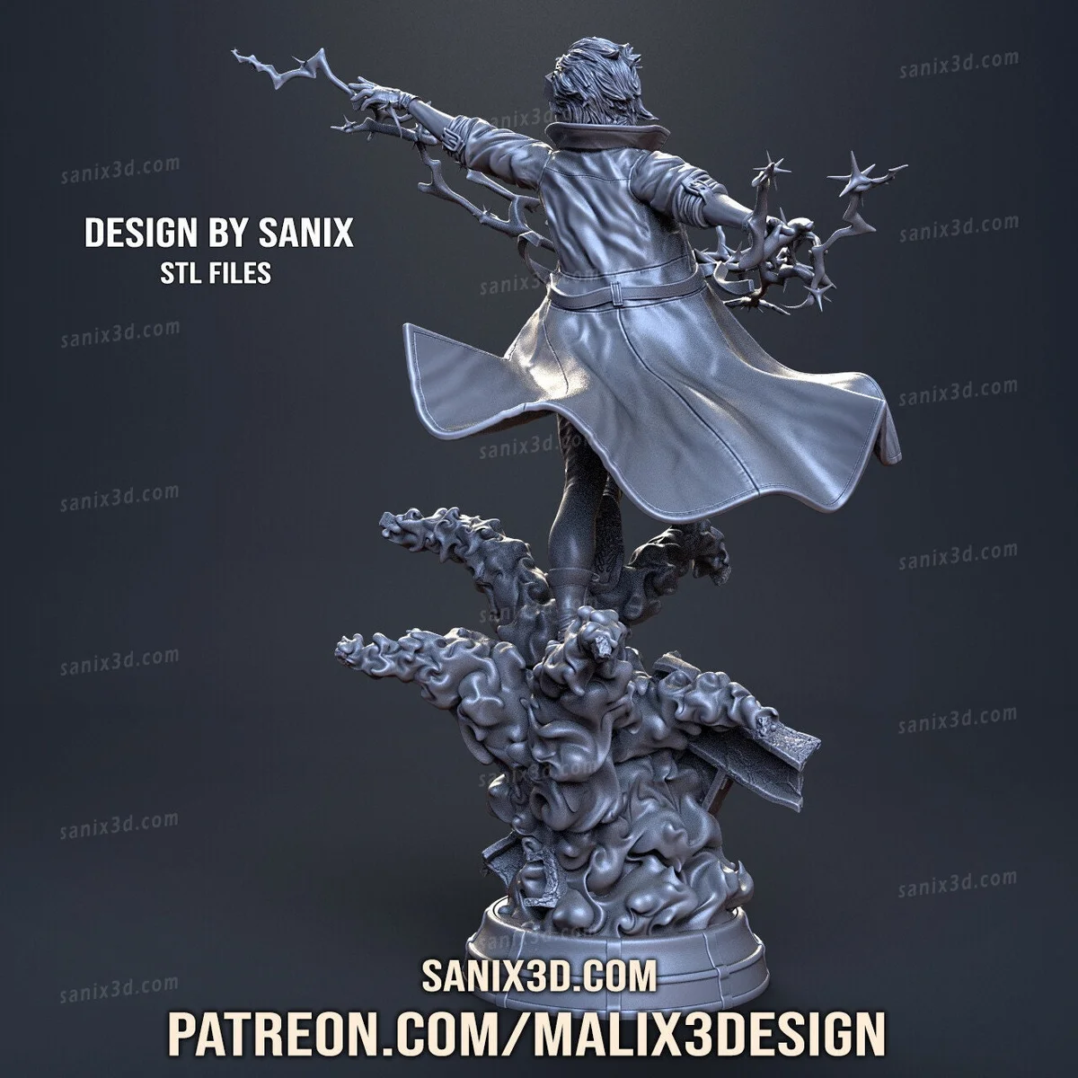 Jubilee | Fan Art | 3D Printed Resin Model Garage Kit | *Un-Painted* | Sanix3D 4