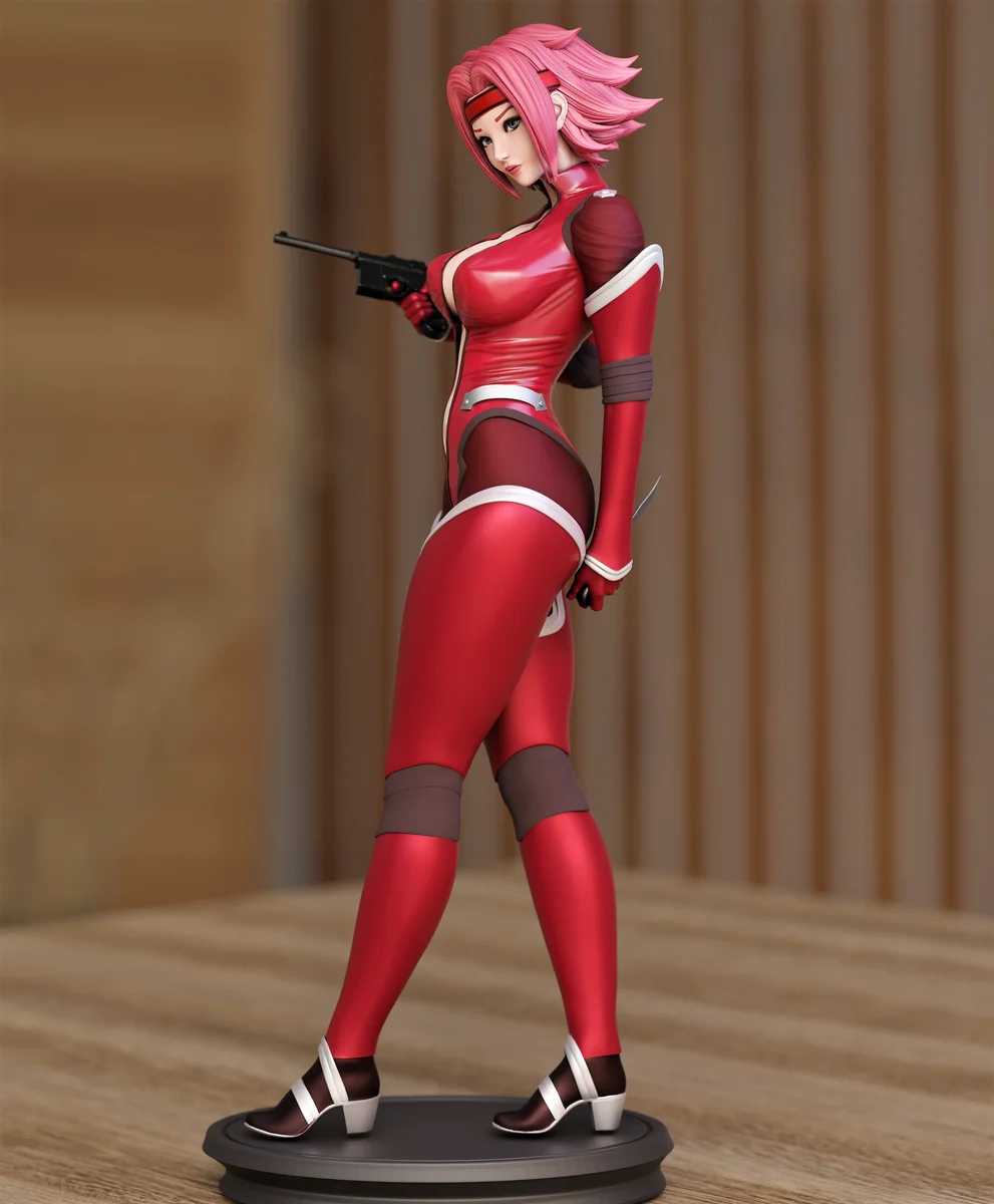 Kallen Instandfield | Fan Art | 3D Printed Resin Model Garage Kit | *Un-Painted* | Momoji 5