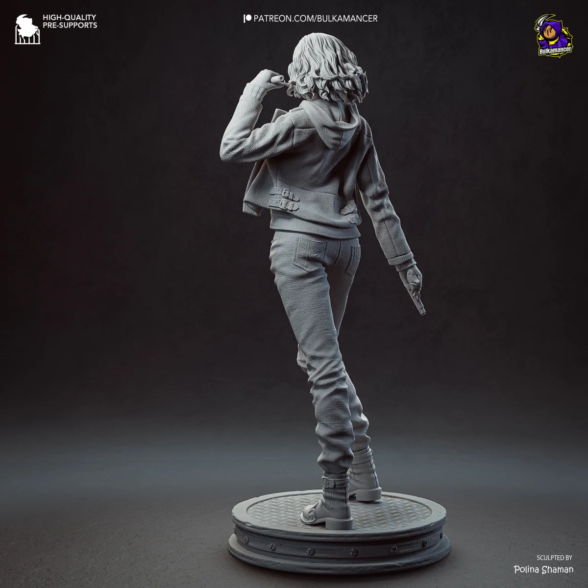 Grace Ashcroft | Fan Art | 3D Printed Resin Model Garage Kit | *Un-Painted* | Bulkamancer 9