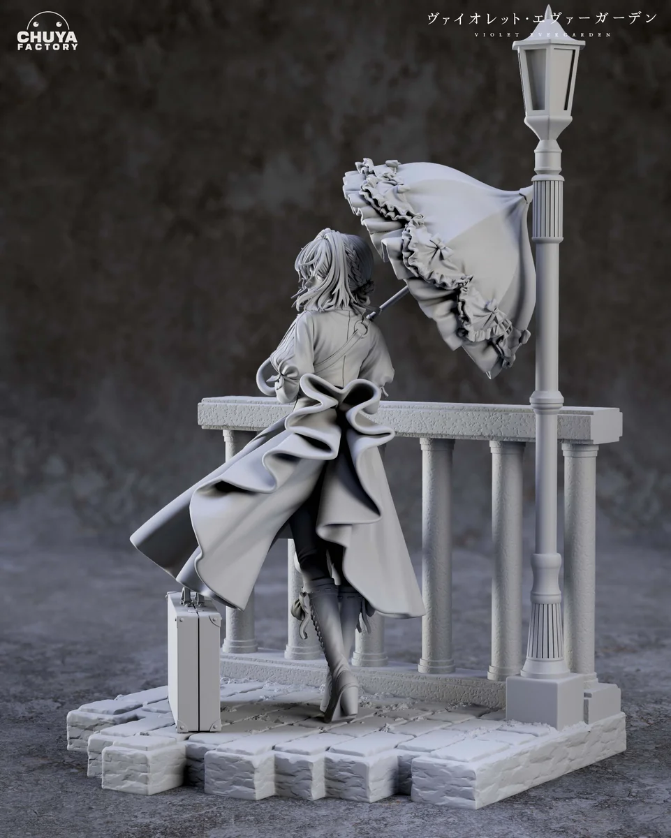 Violet Evergarden | Fan Art | 3D Printed Resin Model Garage Kit | *Un-Painted* | Chuya Factory 9
