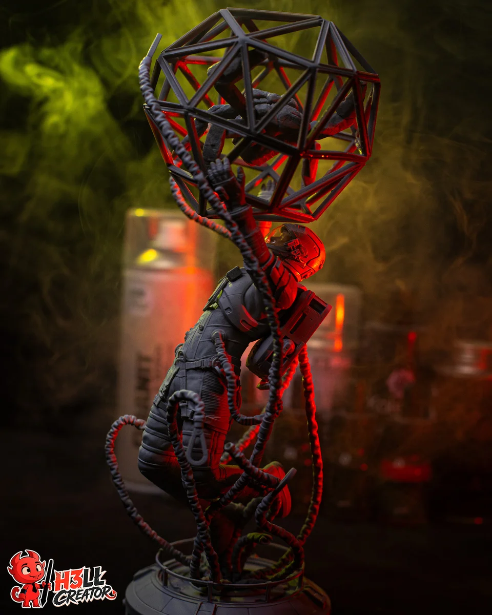 Ryland Grace and Rocky | Fan Art | 3D Printed Resin Model Garage Kit | *Un-Painted* | H3LL Creator 15