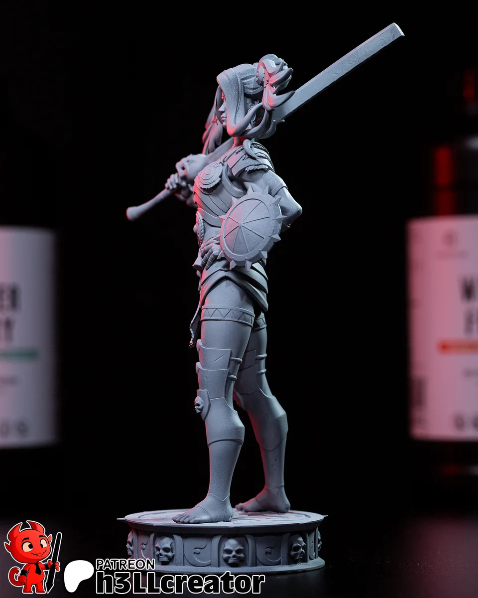 Nemesis | Fan Art | 3D Printed Resin Model Garage Kit | *Un-Painted* | H3LL Creator 6
