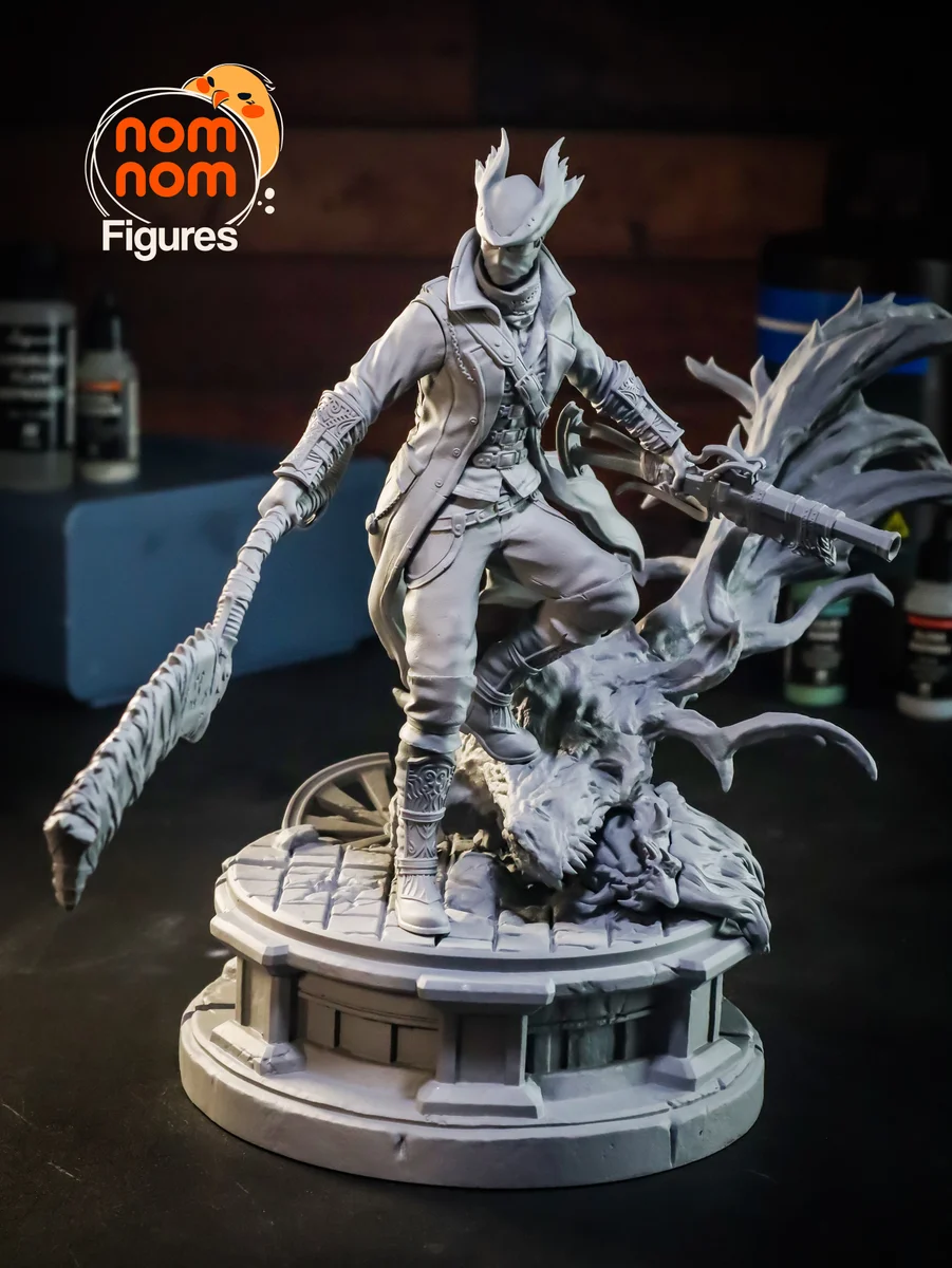 Hunter | Fan Art | 3D Printed Resin Model Garage Kit | *Un-Painted* | Nomnom 10