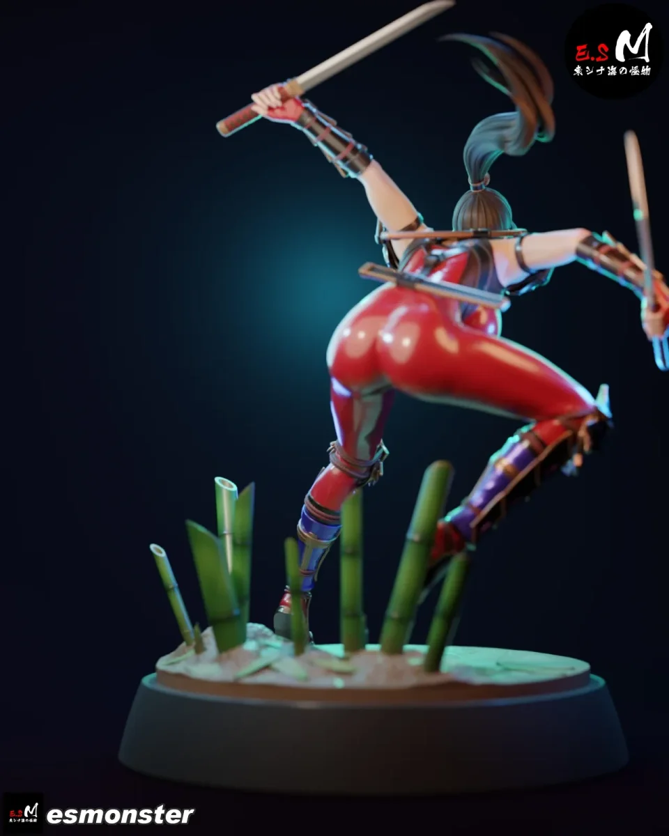 Taki | Fan Art | 3D Printed Resin Model Garage Kit | *Un-Painted* | ES Monster 4