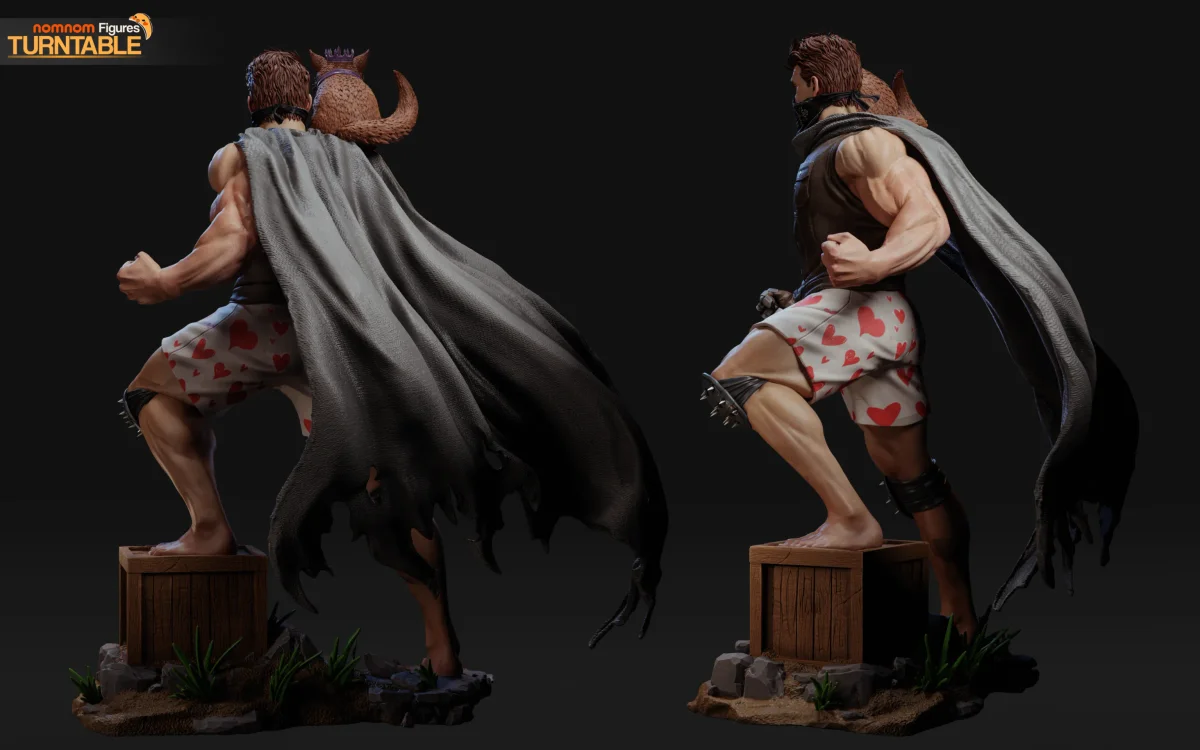 Carl | Fan Art | 3D Printed Resin Model Garage Kit | *Un-Painted* | Nomnom 6