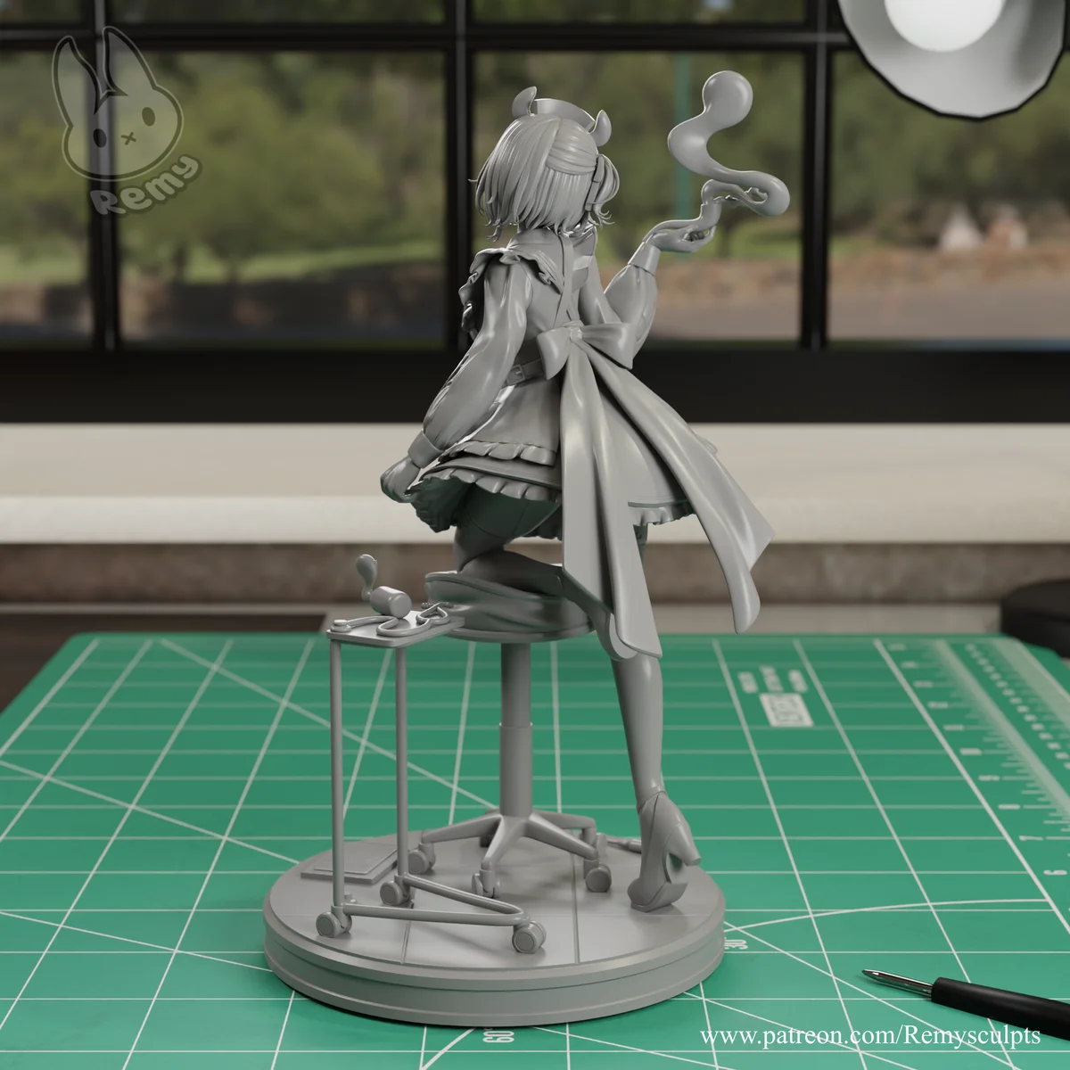 Nimi Nightmare | Fan Art | 3D Printed Resin Model Garage Kit | *Un-Painted* | Remy Sculpts 7