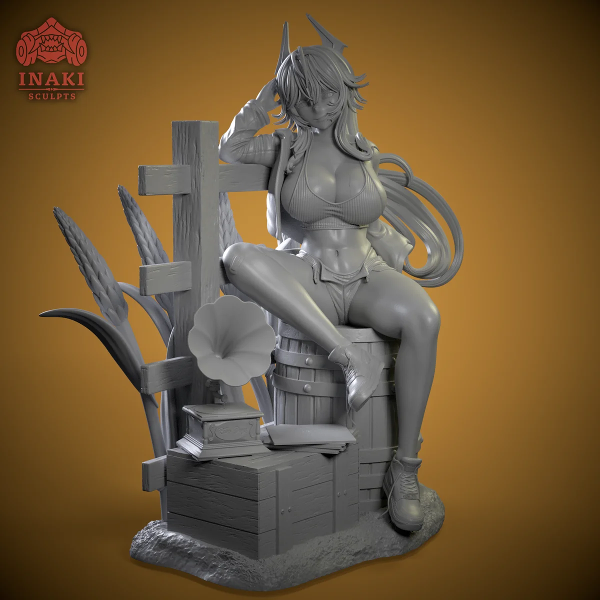 Red Hood | Fan Art | 3D Printed Resin Model Garage Kit | *Un-Painted* | Inaki Sculpts 4