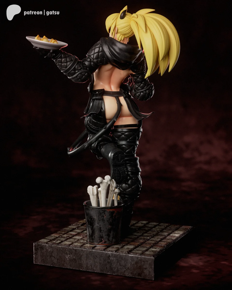 Nikaido | Fan Art | 3D Printed Resin Model Garage Kit | *Un-Painted* | Gatsu Studios 8