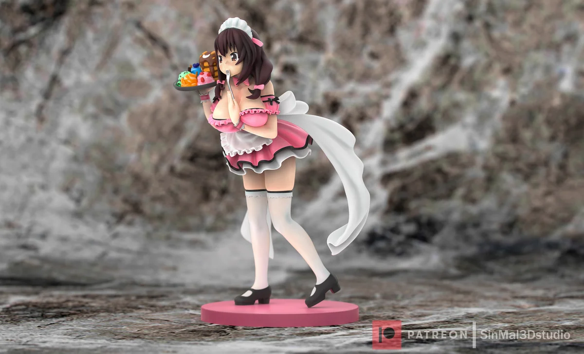YunYun | Fan Art | 3D Printed Resin Model Garage Kit | *Un-Painted* | Sin3Dstudio 6