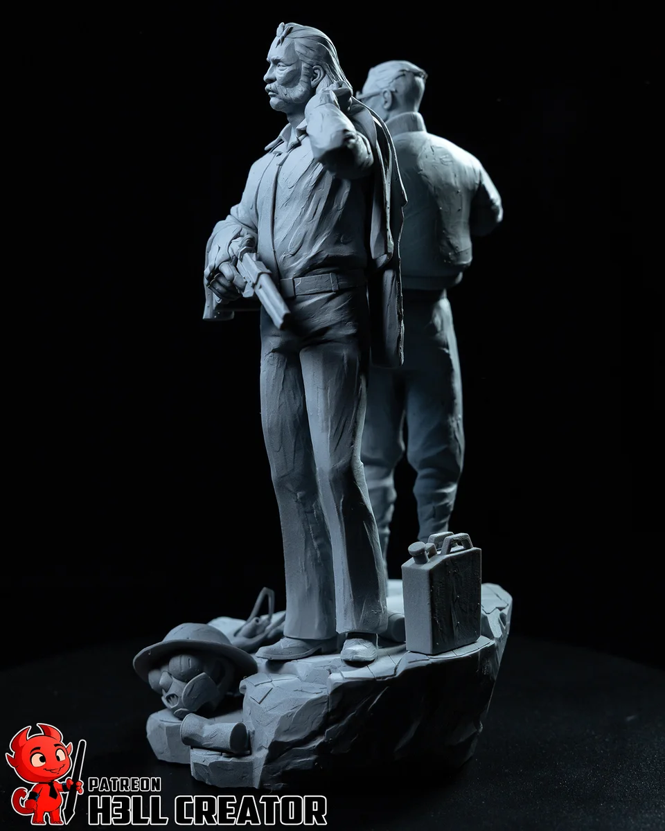Harry and Kim | Fan Art | 3D Printed Resin Model Garage Kit | *Un-Painted* | H3LL Creator 11