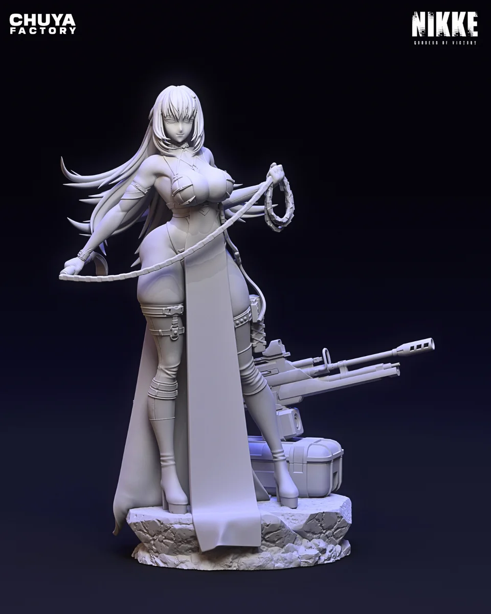 Mihara | Fan Art | 3D Printed Resin Model Garage Kit | *Un-Painted* | Chuya Factory 12