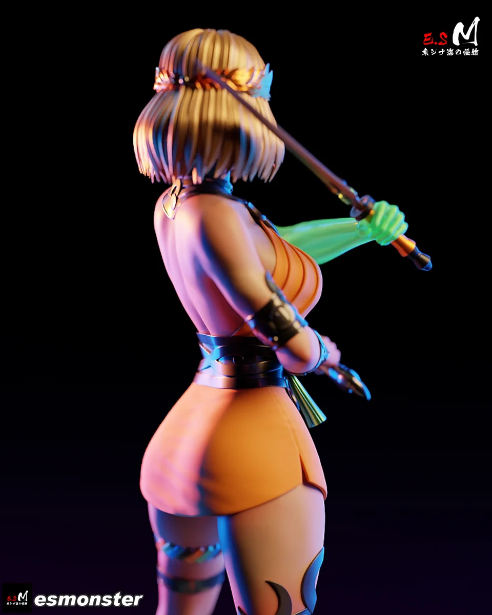 Melinoe | Fan Art | 3D Printed Resin Model Garage Kit | *Un-Painted* | ES Monster 17
