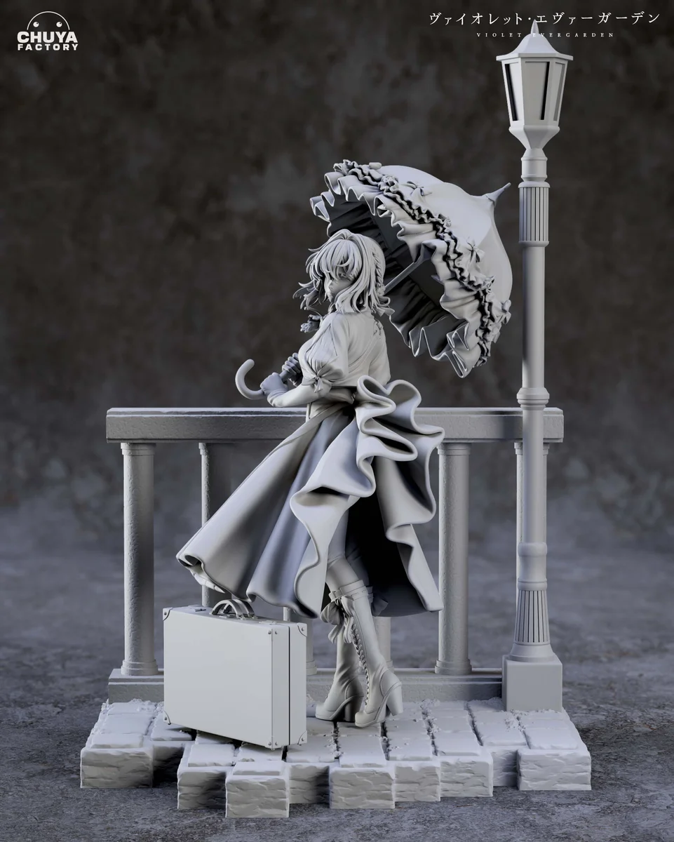 Violet Evergarden | Fan Art | 3D Printed Resin Model Garage Kit | *Un-Painted* | Chuya Factory 11