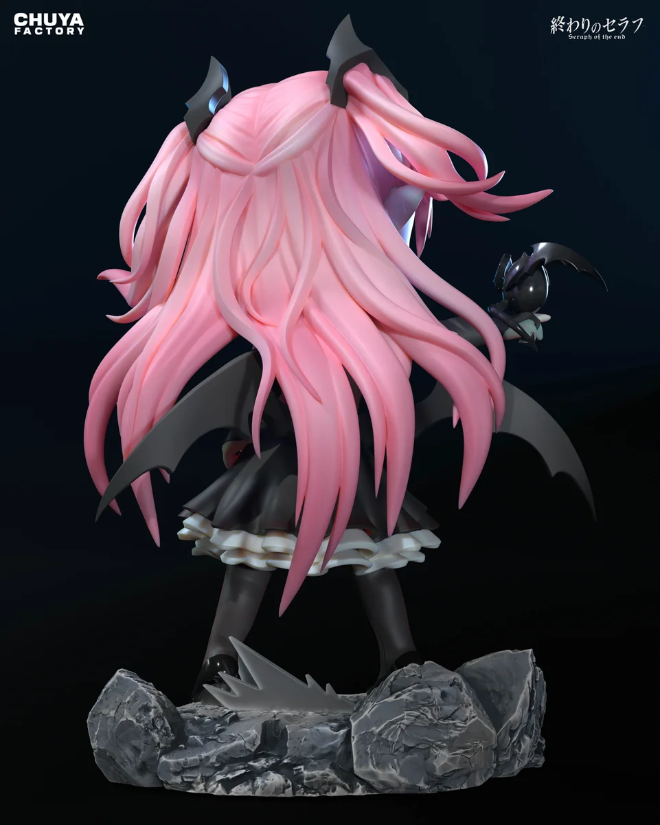 Chibi Krul Tepes | Fan Art | 3D Printed Resin Model Garage Kit | *Un-Painted* | Chuya Factory 7