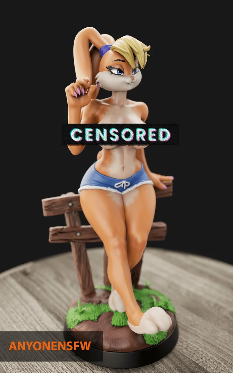 Bunny Girl | Fan Art | 3D Printed Resin Model Garage Kit | *Un-Painted* | AnyoneNSFW