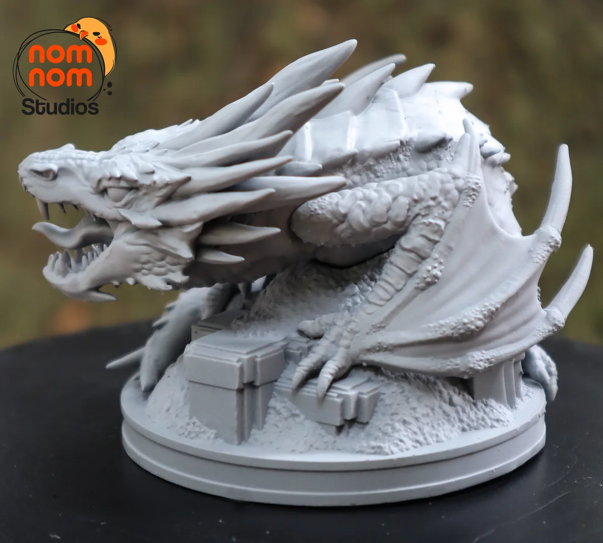 Chibi Tiny Smaug | Fan Art | 3D Printed Resin Model Garage Kit | *Un-Painted* | Nomnom 5