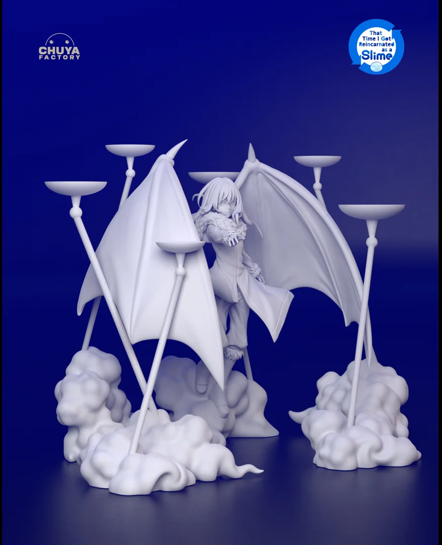 Rimuru Tempest | Fan Art | 3D Printed Resin Model Garage Kit | *Un-Painted* | Chuya Factory 10