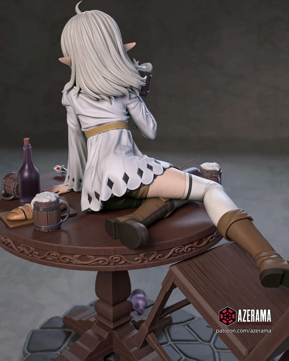Sylphie | Fan Art | 3D Printed Resin Model Garage Kit | *Un-Painted* | Azerama 2